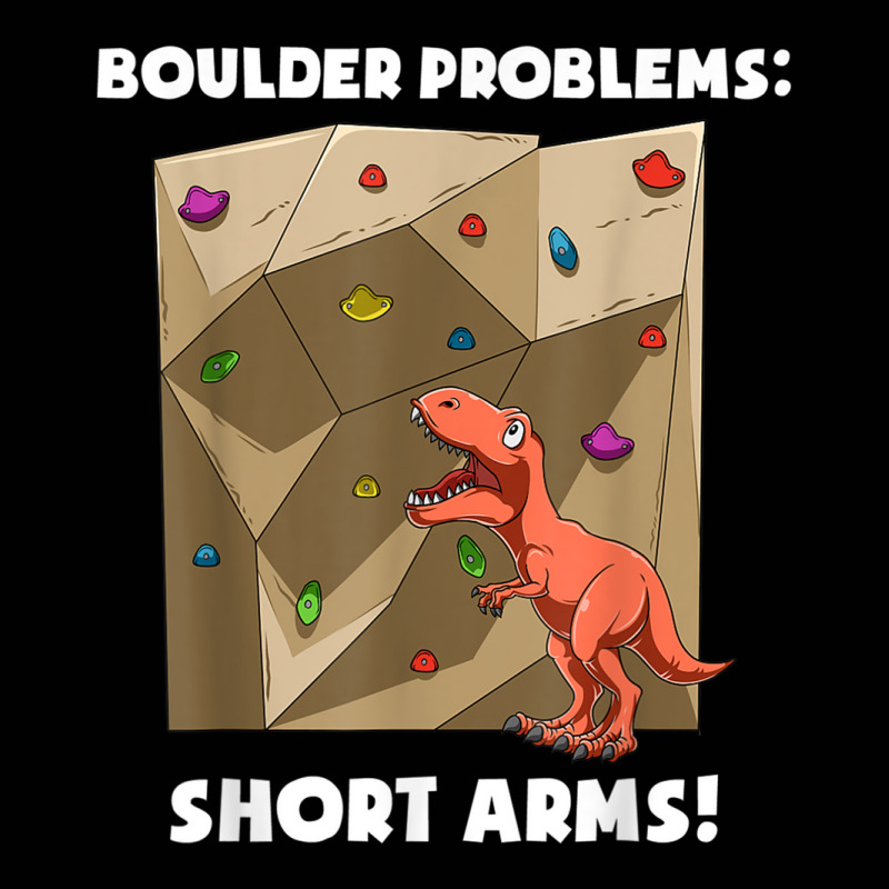 Funny Bouldering And Rock Climbing T Rex T Shirt Toddler 3/4 Sleeve Tee | Artistshot