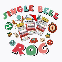 Crna Icu Nurse Christmas, Jingle Bell Roc Xmas Ane T-shirt | Artistshot