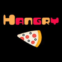 Hangry And Angry Pizza Funny S 2 1 Legging | Artistshot