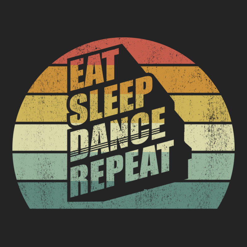 Vintage Retro Eat Sleep Dance Repeat Dance Team Gi 3/4 Sleeve Shirt by efawcuro9 | Artistshot