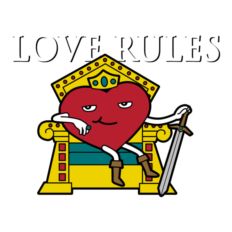 Love Rules V-neck Tee | Artistshot