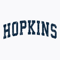 Hopkins Minnesota Mn Vintage Sports Design Navy De T-shirt | Artistshot