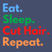 Eat Sleep Cut Hair Repeat Funny Vintage Short | Artistshot