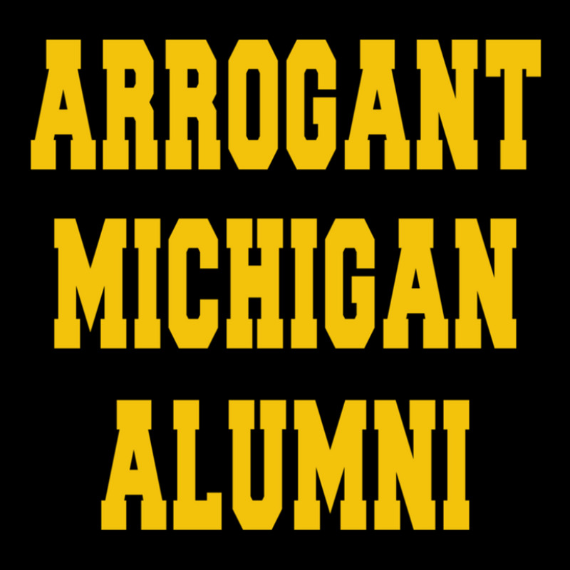 Arrogant Michigan Alumni Adjustable Cap | Artistshot