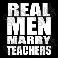 Real Men Marry Teachers V-neck Tee | Artistshot