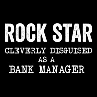 Rockstar Cleverly Disguised As A Bank Manager Gree Fleece Short | Artistshot