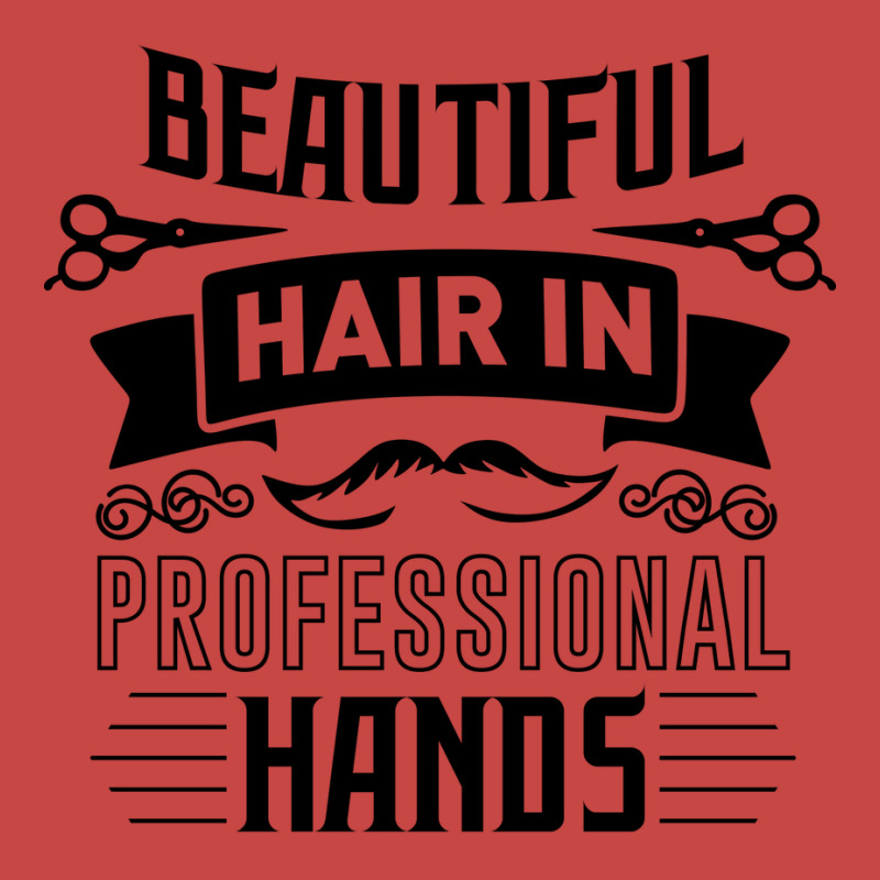 Beautiful Hair In Professional Hands Quote Zipper Hoodie | Artistshot