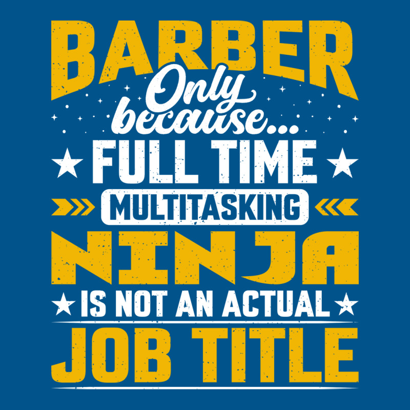 Barber Job Title Funny Hairdresser Cosmetologist H Classic T-shirt by maddymachil | Artistshot