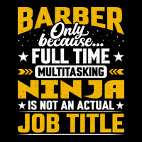 Barber Job Title Funny Hairdresser Cosmetologist H Fleece Short | Artistshot