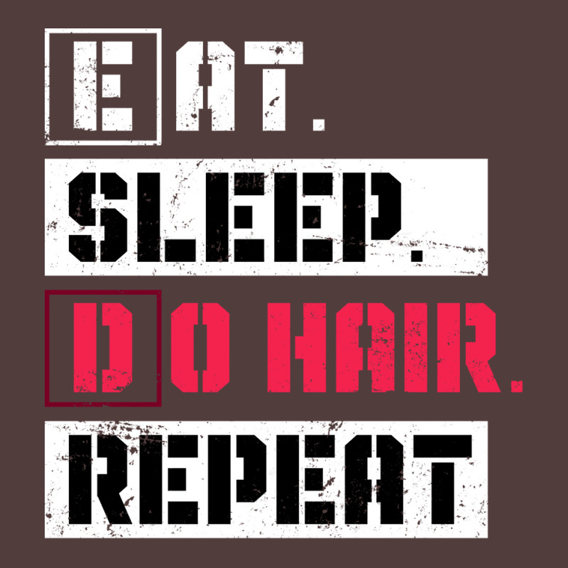 Eat Sleep Do Hair Repeat Hairstylist Girl Graphic T-shirt | Artistshot