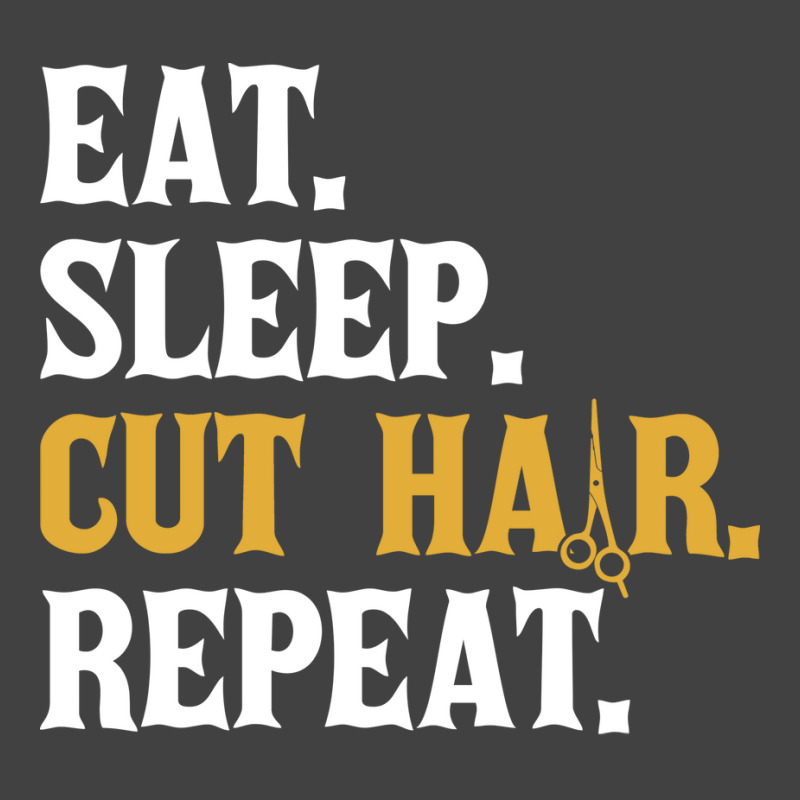 Eat Sleep Cut Hair Repeat 70s Vintage T-shirt | Artistshot