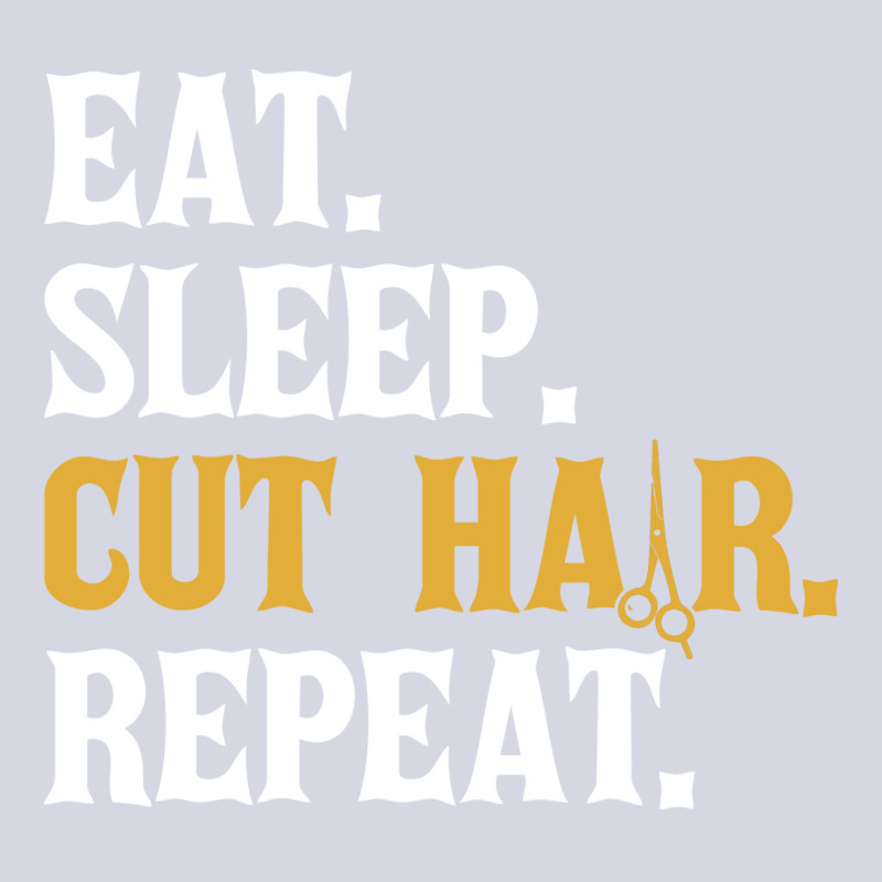 Eat Sleep Cut Hair Repeat 70s Fleece Short | Artistshot