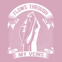 Flows Through My Veins Hair Cutting Barber Men Gif Classic T-shirt | Artistshot