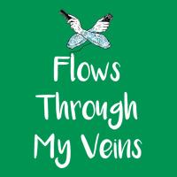 Flows Through My Veins Hair Cutting Barber Green Classic T-shirt | Artistshot