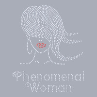 Afro Girl Phenomenal Woman Rhinestones Design For Tank Dress | Artistshot