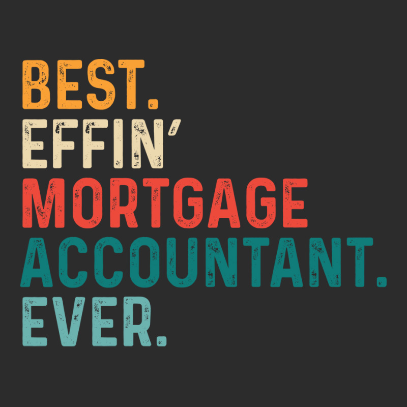 Best Effin Mortgage Accountant Everretro Nostalgia Cropped Hoodie by miletajunpei4 | Artistshot