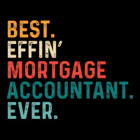 Best Effin Mortgage Accountant Everretro Nostalgia Cropped Sweater | Artistshot