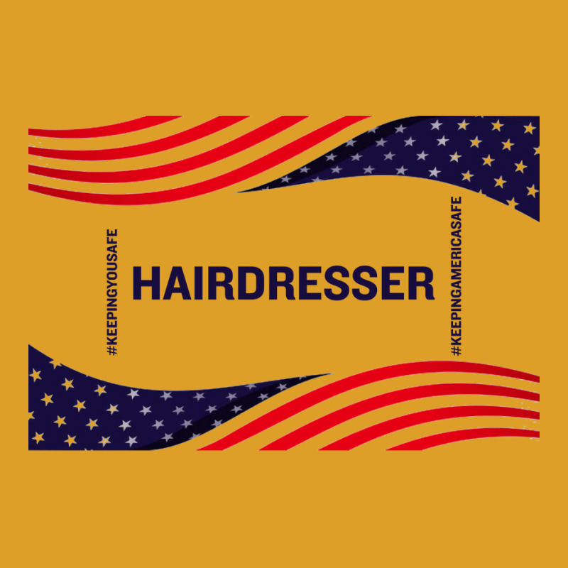 Hairdresser Keeping America Safe T-shirt | Artistshot