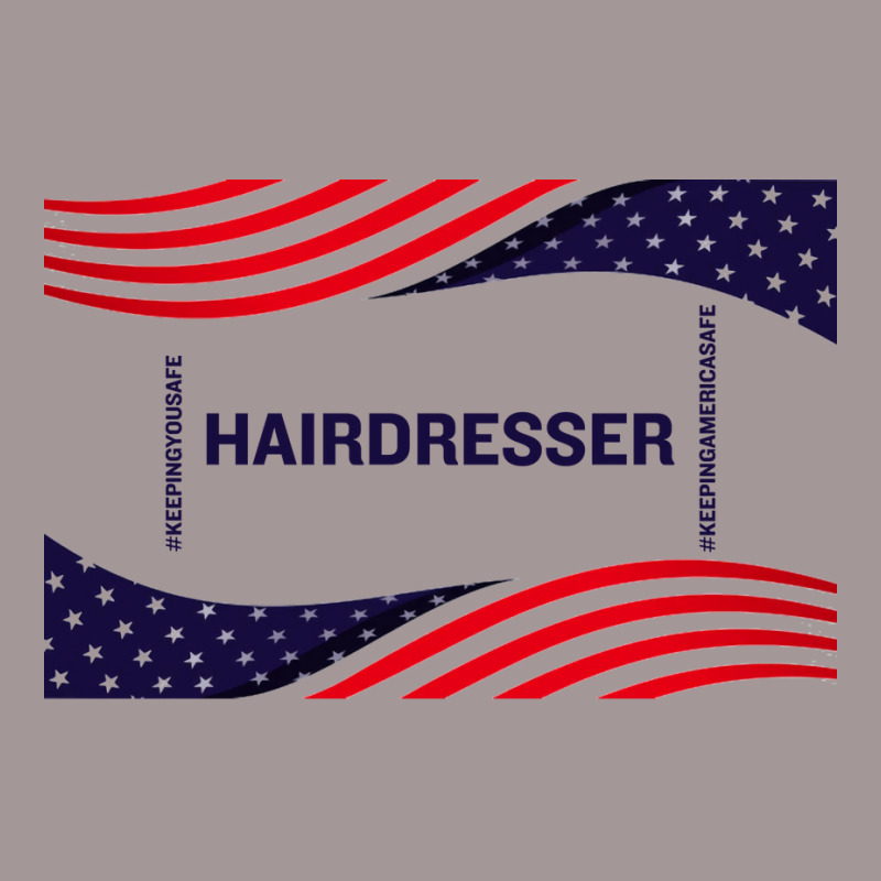 Hairdresser Keeping America Safe Vintage Short | Artistshot