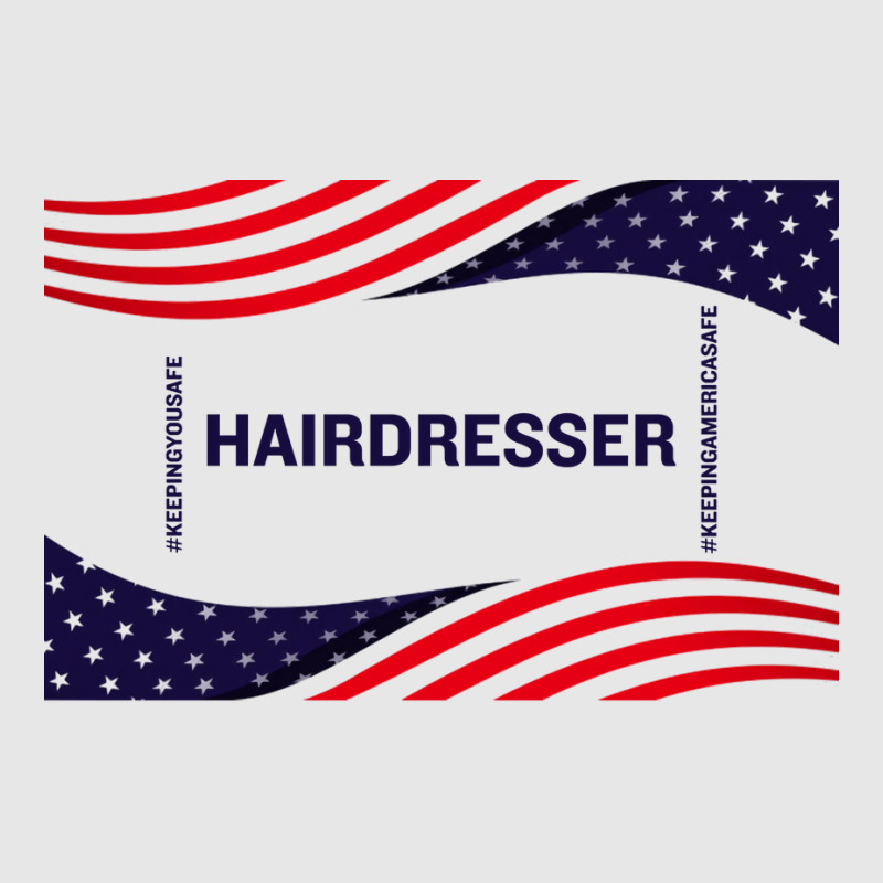 Hairdresser Keeping America Safe Hoodie & Jogger Set | Artistshot