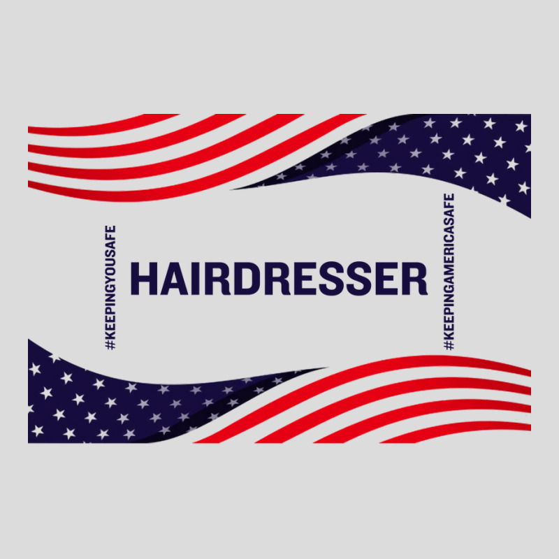 Hairdresser Keeping America Safe Men's Polo Shirt | Artistshot