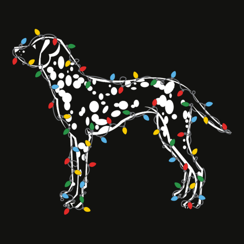 Christmas Lights Dalmatian Dog Lover Ugly Sweater Scorecard Crop Tee by scavo | Artistshot