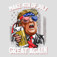 Make 4th Of July Great Again Trump Beer V-neck Tee | Artistshot