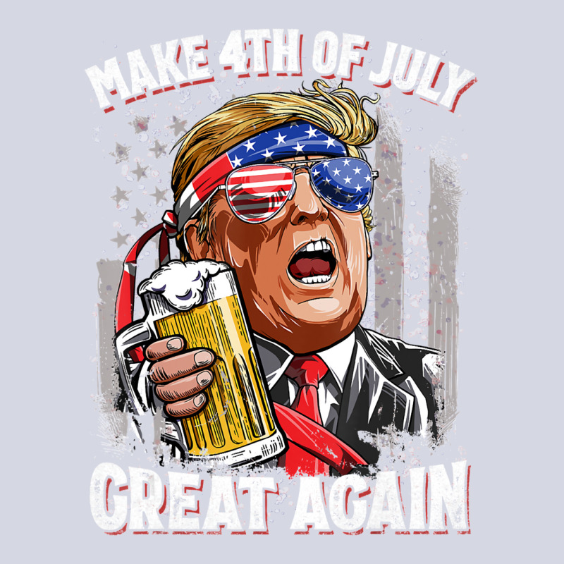 Make 4th Of July Great Again Trump Beer Fleece Short | Artistshot