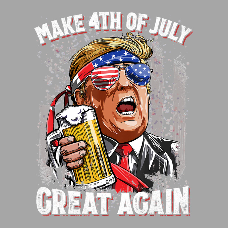 Make 4th Of July Great Again Trump Beer Men's Polo Shirt | Artistshot