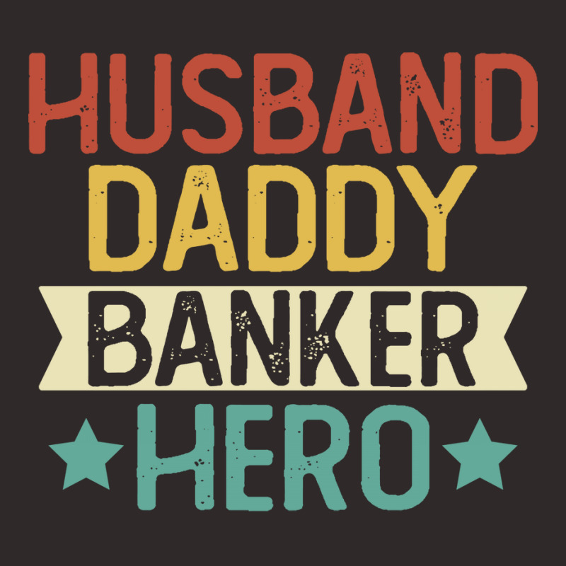 Husband Daddy Banker Hero Gift Banker Dad Gift Blu Racerback Tank by miletajunpei4 | Artistshot