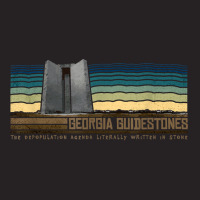 Georgia Guidestones   Depopulation Written In Ston Vintage Cap | Artistshot