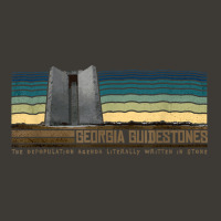 Georgia Guidestones   Depopulation Written In Ston Bucket Hat | Artistshot