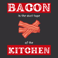 Bacon Is The Duct Tape Of The Kitchen Funny Bbq De Vintage Hoodie | Artistshot