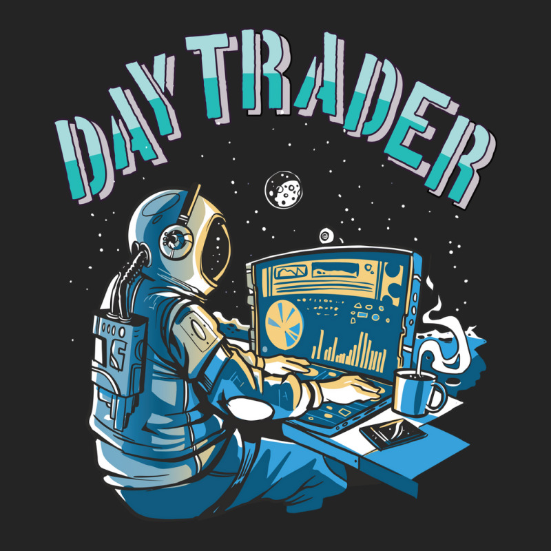 Day Trader Astronaut In Space Girl 3/4 Sleeve Shirt by elcepobatship | Artistshot