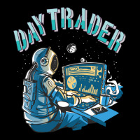 Day Trader Astronaut In Space Girl Men's Long Sleeve Pajama Set | Artistshot