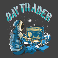 Day Trader Astronaut In Space Girl Vintage T-shirt | Artistshot