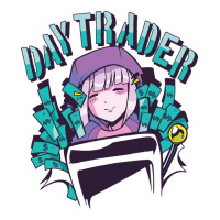 Day Trader Girl Tumblr 3/4 Sleeve Shirt | Artistshot