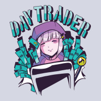 Day Trader Girl Tumblr Fleece Short | Artistshot