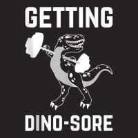 Getting Dino Sore Funny T Rex Dinosaur Workout Tan Vintage Cap | Artistshot