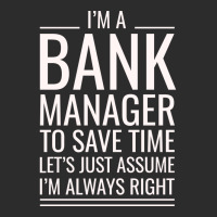 Im A Bank Manager To Save Time Lets Just Assume Im Cropped Hoodie | Artistshot