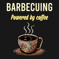 Barbecuing Fueled By Coffee Barbecue Bbq Party Foo Flannel Shirt | Artistshot