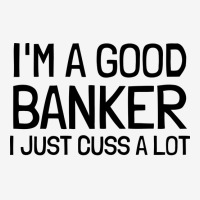 Im A Good Banker I Just Cuss A Lot 80s Scorecard Crop Tee | Artistshot