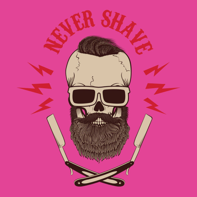 Never Shave Skull With Beard And Two Shaving Blade T-shirt | Artistshot