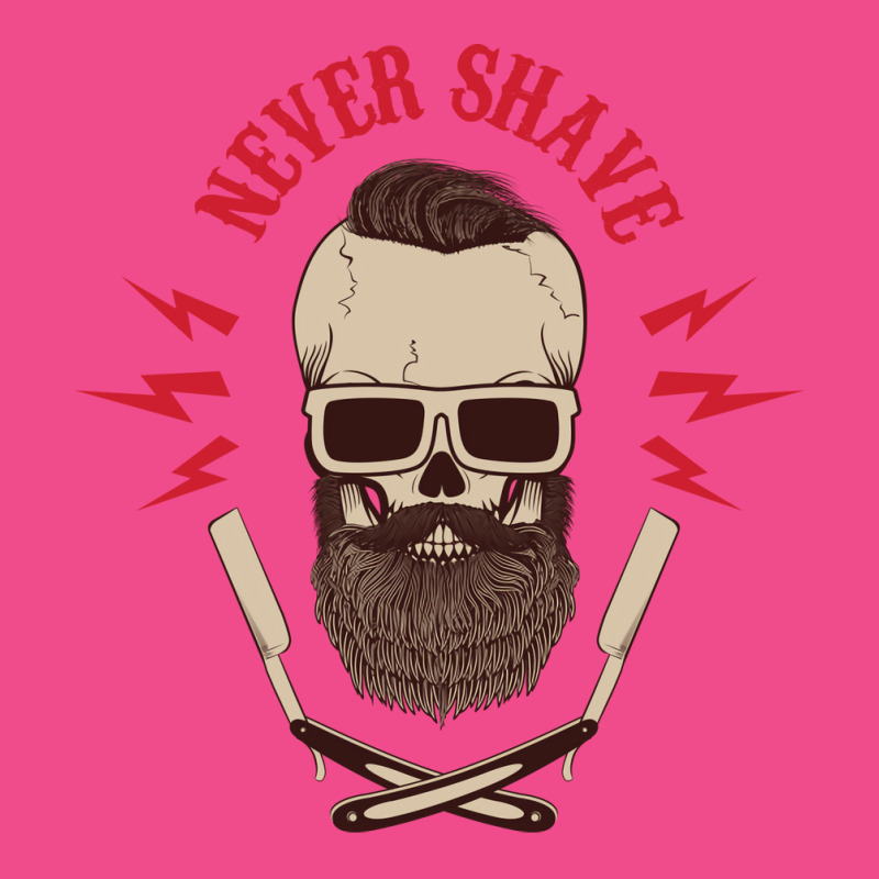 Never Shave Skull With Beard And Two Shaving Blade Crewneck Sweatshirt | Artistshot