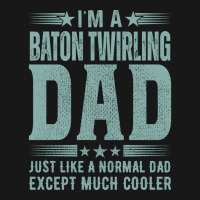 Baton Twirling Dadbirthday Gift Fathers Day Presen Flannel Shirt | Artistshot