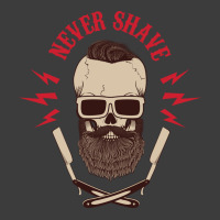 Never Shave Skull With Beard And Two Shaving Blade Men's Polo Shirt | Artistshot