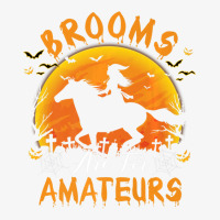 Brooms Are For Amateurs Witch Horse Halloween Girl Ladies Fitted T-shirt | Artistshot