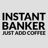 Instant Banker Just Add Coffee 70s V-neck Tee | Artistshot