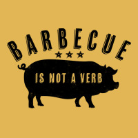 Barbecue Is Not A Verb Funny Southern Food Pork Bb Vintage Hoodie And Short Set | Artistshot