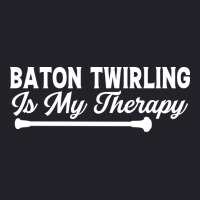 Baton Twirling Is My Therapy Music Unisex Sherpa-lined Denim Jacket | Artistshot